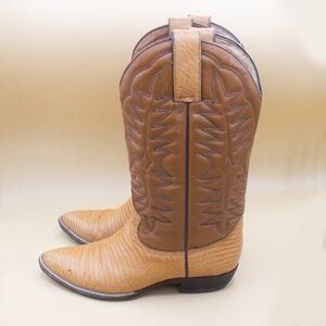 San Diego Leather Cowboy Boots Made in Mexico Women's Size 6
